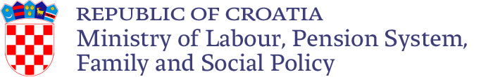 Ministry of labour, pension system, family and social policy logo